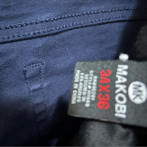 Makobi Men's Dark Blue Jeana - Picture 3 of 5